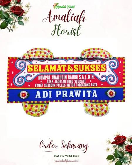 Papan Bunga Ucapan Selamat Mesuji